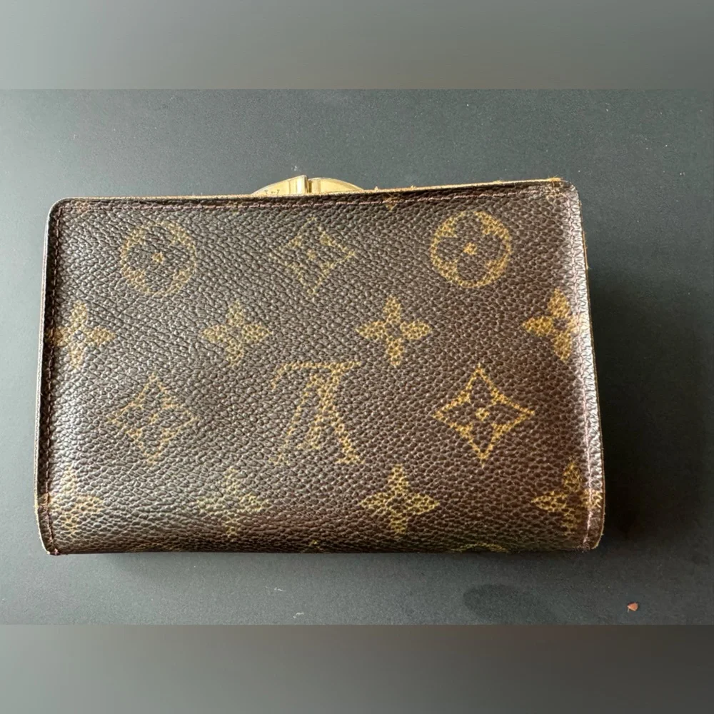 Louis Vuitton Viennois Bifold Kisslock Wallet - Very Good Condition - Picture 2 of 8